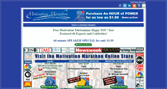 Desktop Screenshot of motivationmarathon.com