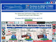 Tablet Screenshot of motivationmarathon.com